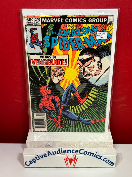 The Amazing Spider-Man, Vol. 1 #240 - Newsstand Variant - VG
