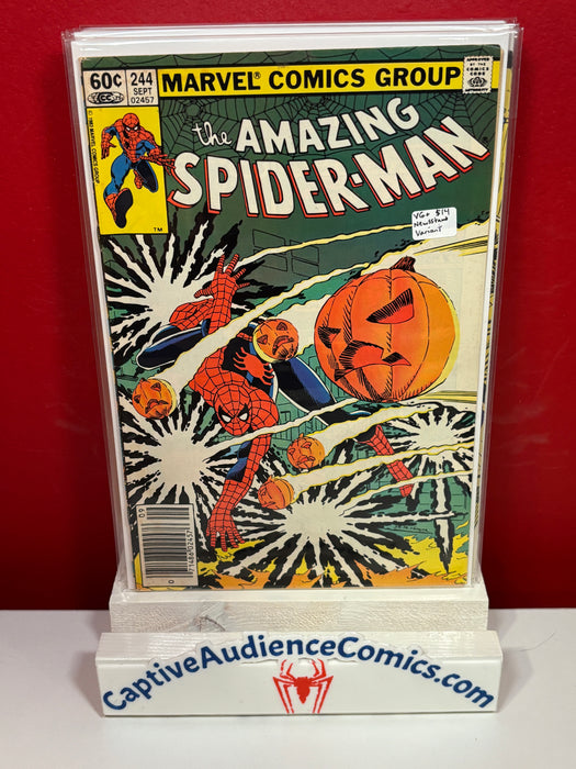 The Amazing Spider-Man, Vol. 1 #244 - Newsstand Variant - VG+