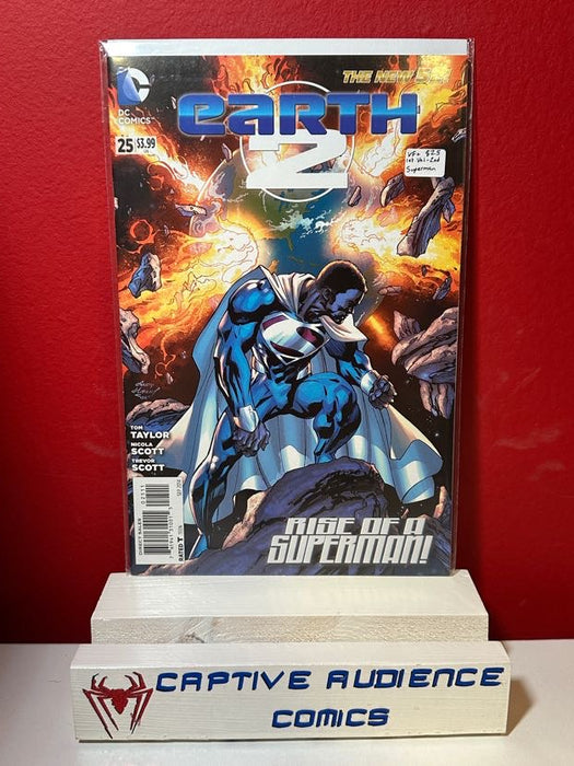 Earth 2 #25 - 1st Val-Zod Superman - VF+