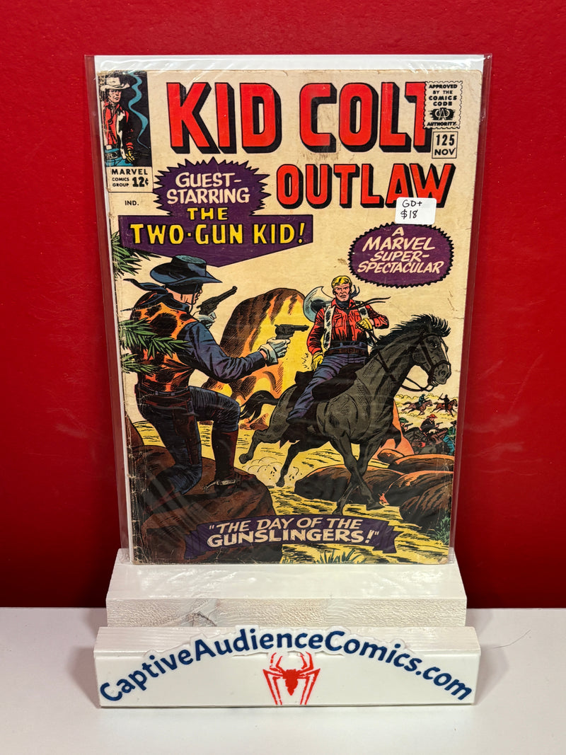 Kid Colt Outlaw #125 - GD+