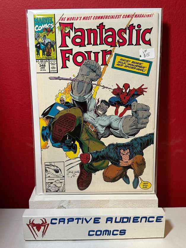 Fantastic Four, Vol. 1 #348 - VF
