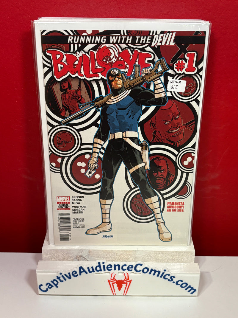 Bullseye, Vol. 1 #1 - VF/NM