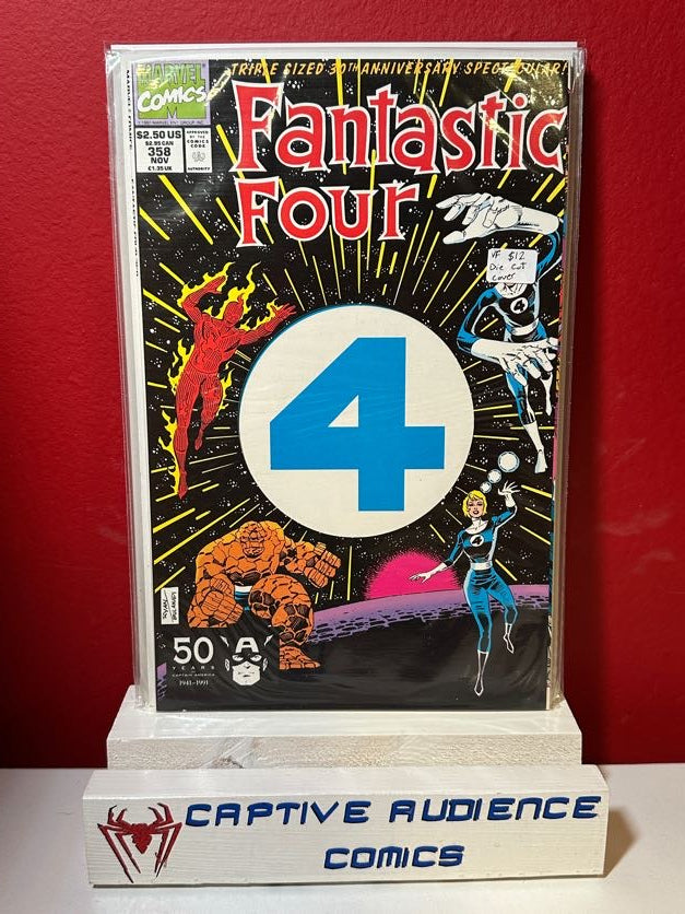 Fantastic Four, Vol. 1 #358 - Die Cut Cover - VF
