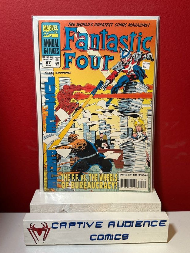 Fantastic Four, Vol. 1 Annual #27 - VF/NM