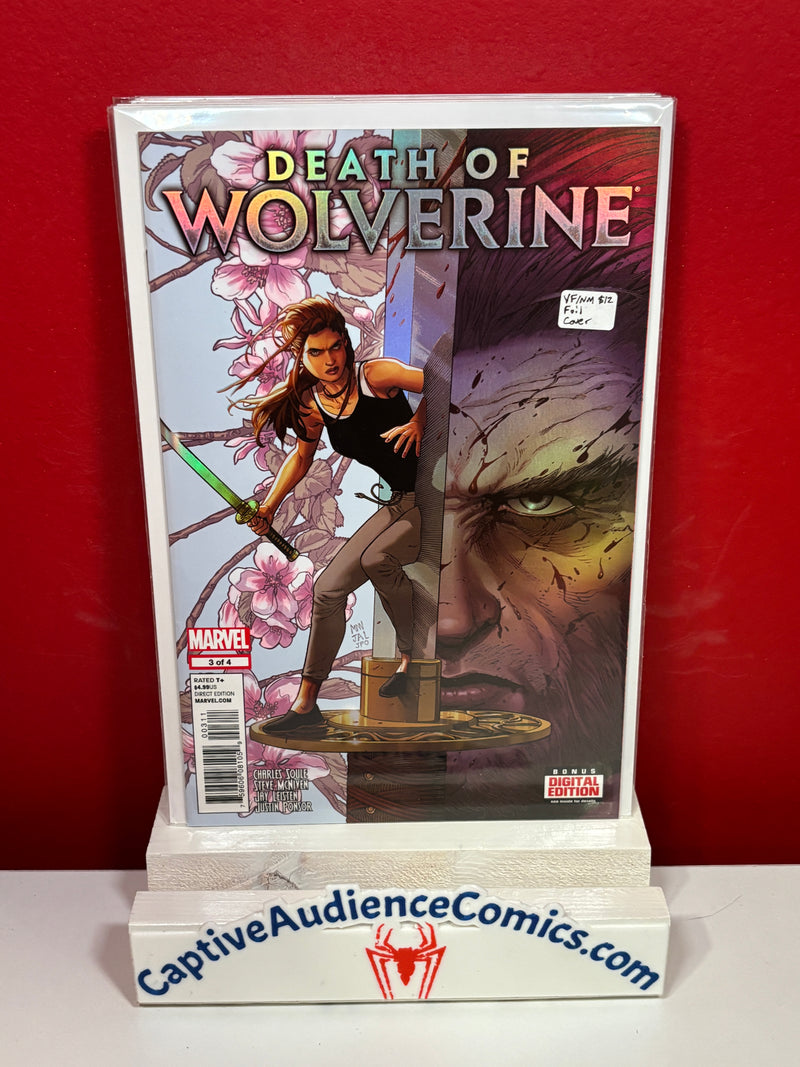 Death of Wolverine #3 - Foil Cover - VF/NM