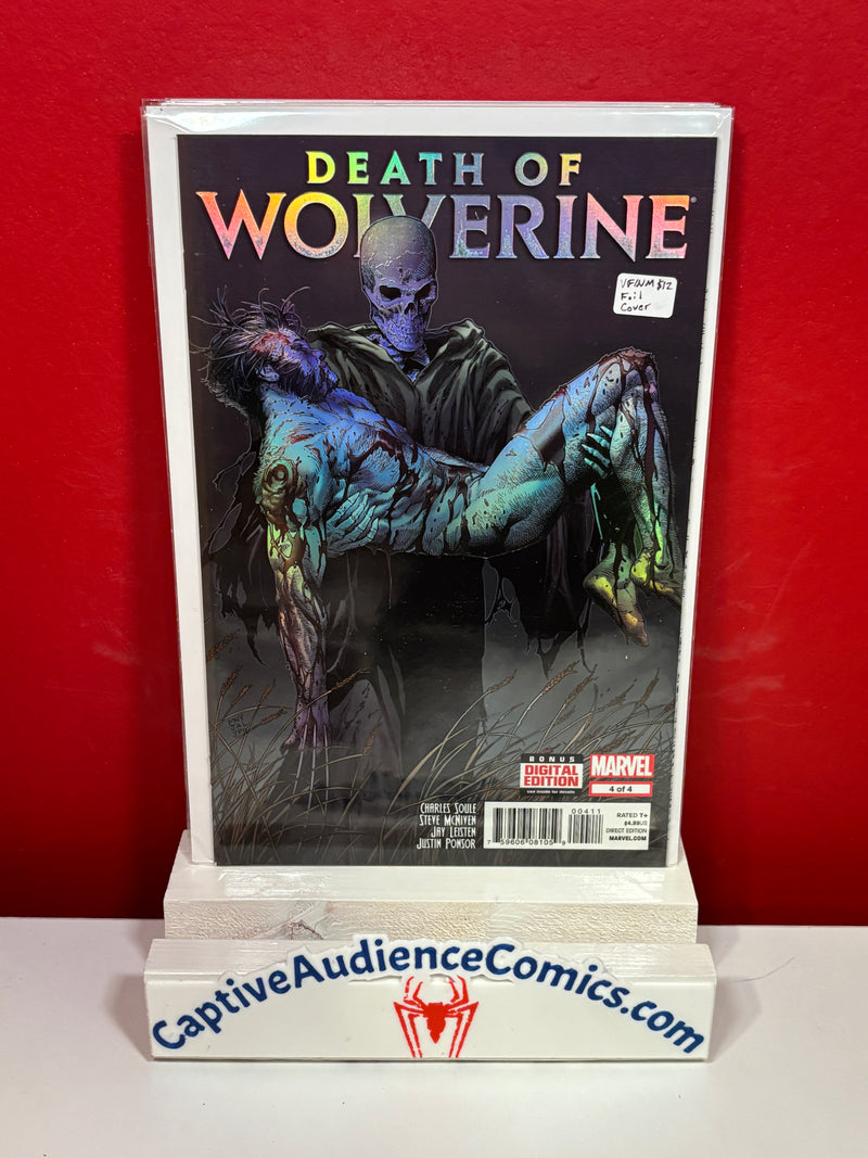 Death of Wolverine #4 - Foil Cover - VF/NM