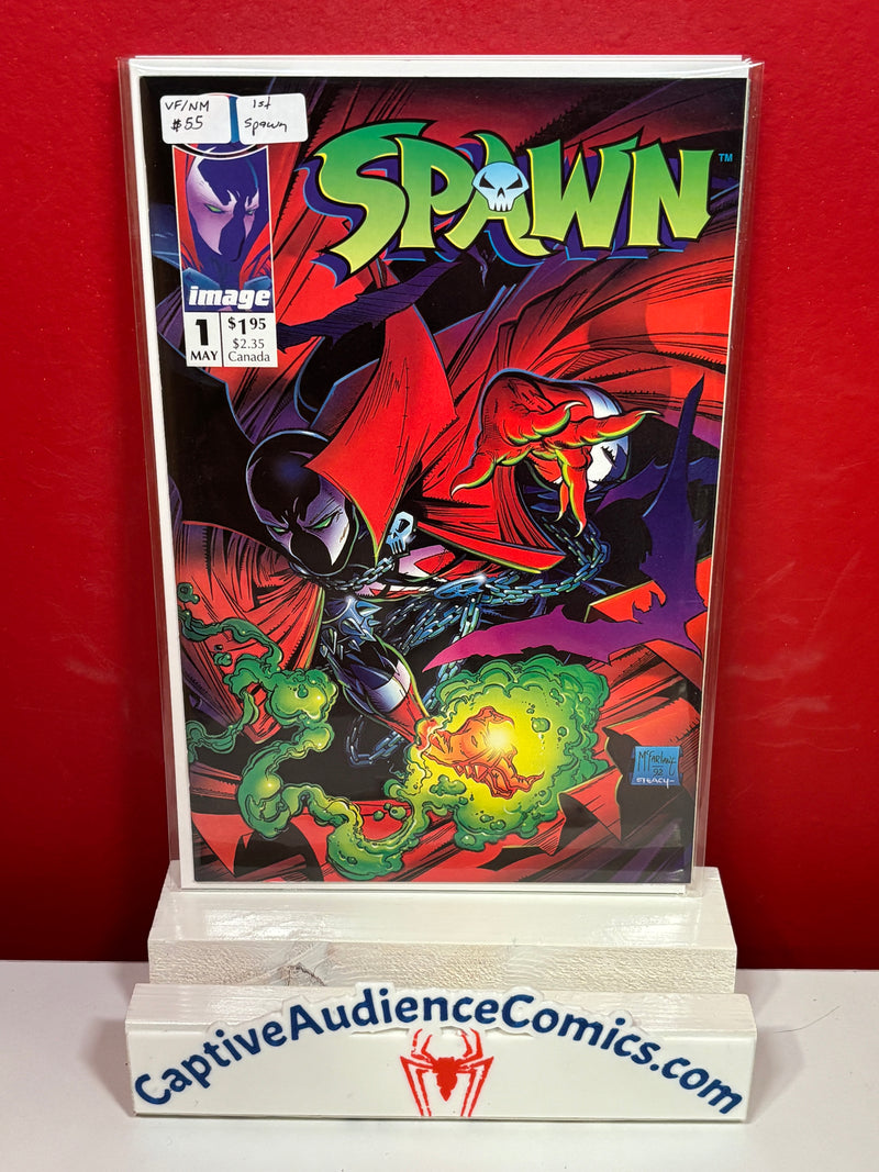 Spawn #1 - 1st Spawn - VF/NM