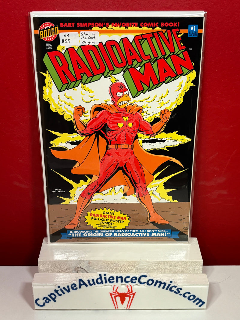 Radioactive Man #1 - Glow in the Dark Origin - NM