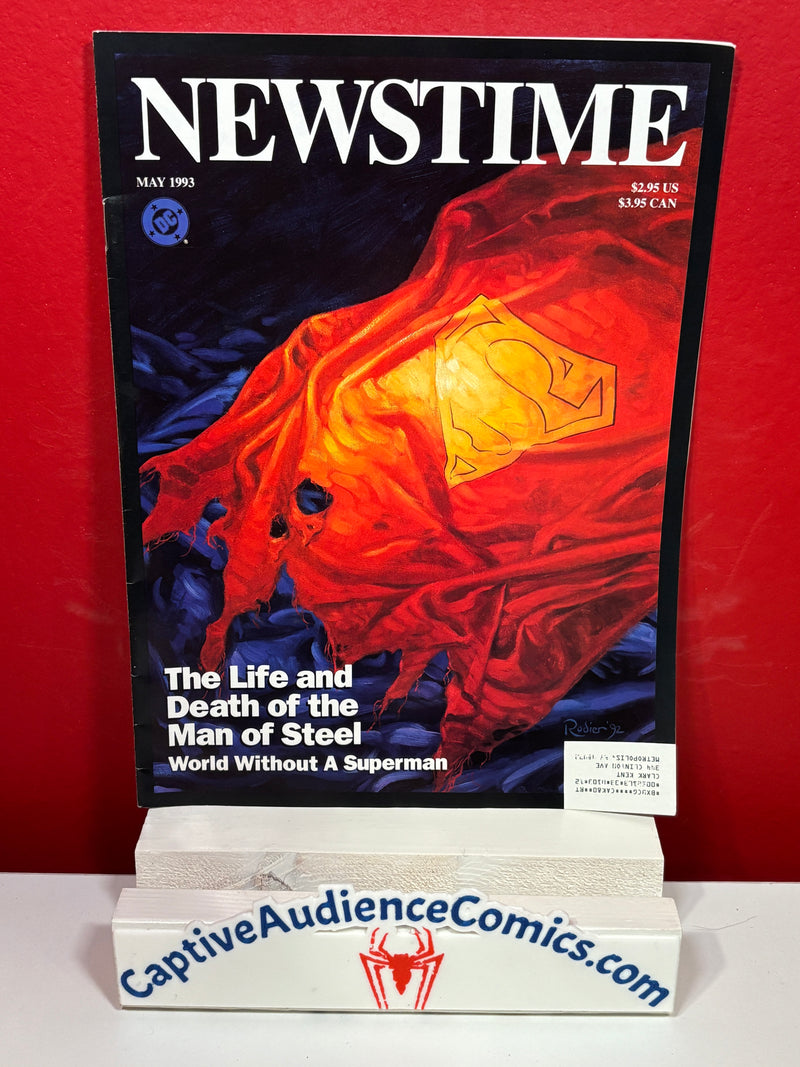 Newstime May 1993 - The Life and Death of the Man of Steel - FN