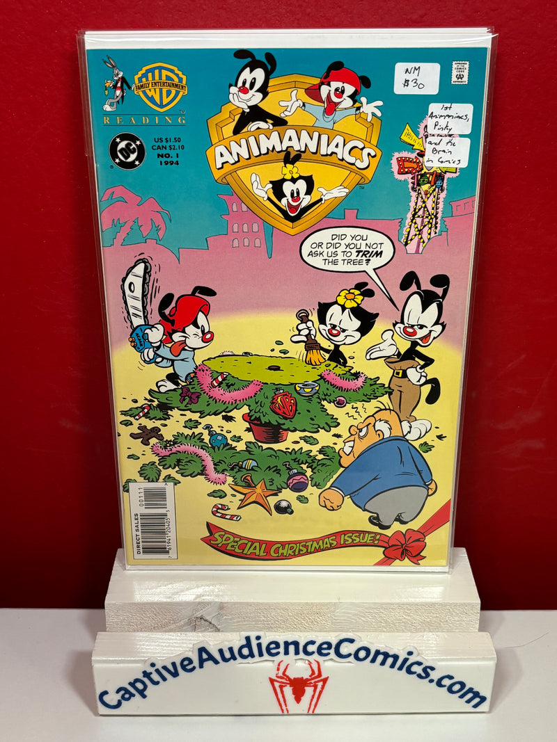 Animaniacs #1 - 1st Animaniacs, Pinky and the Brain in Comics - NM