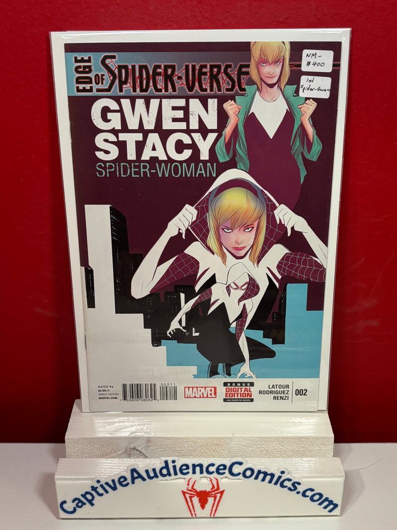 Edge of Spider-Verse, Vol. 1 #2 - 1st Spider-Gwen - NM-