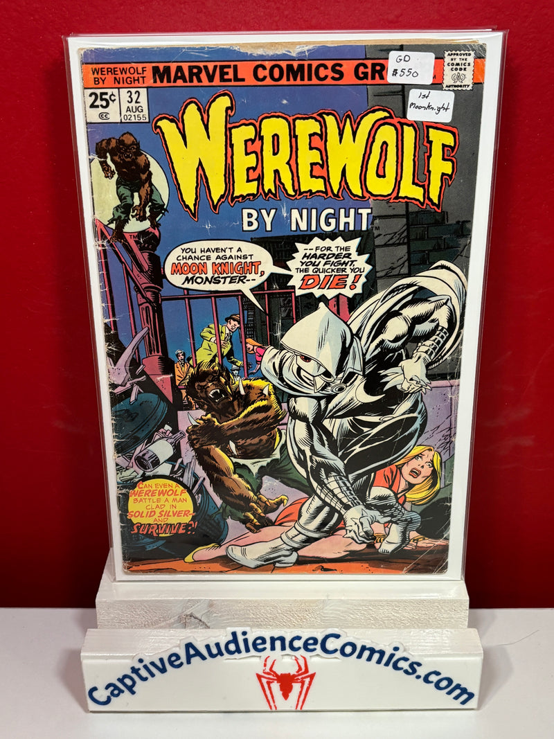 Werewolf by Night #32 - 1st Moonknight - GD