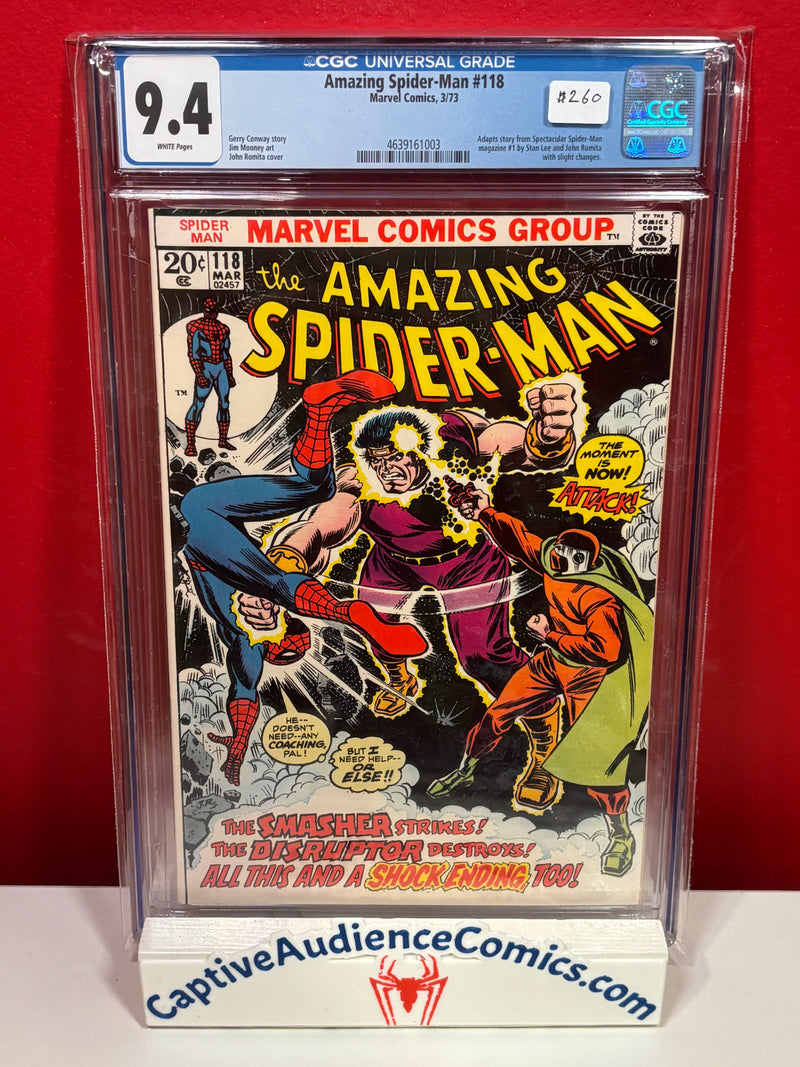 Amazing Spider-Man, The Vol. 1 #118 - CGC 9.4