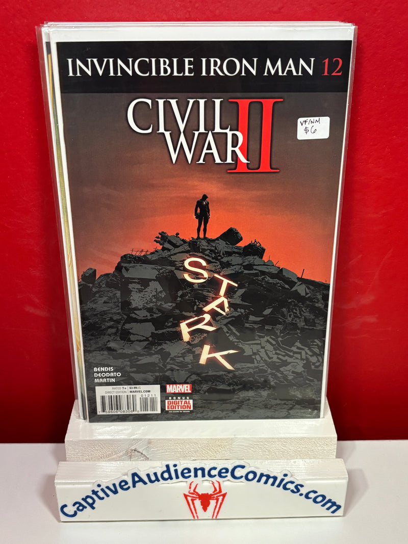 Invincible Iron Man, Vol. 2 #12 - VF/NM