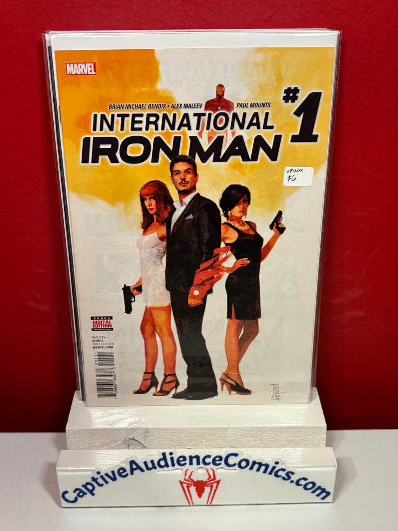 International Iron Man, Vol. 1 #1 - VF/NM