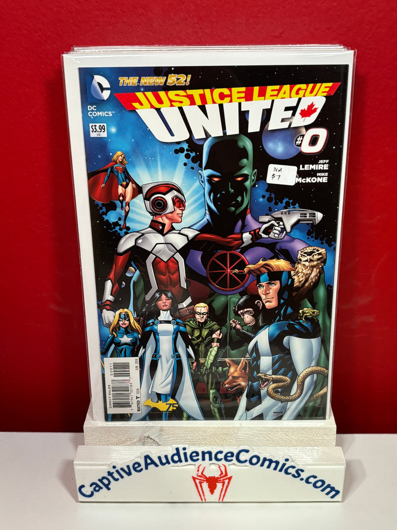 Justice League United #0 - NM