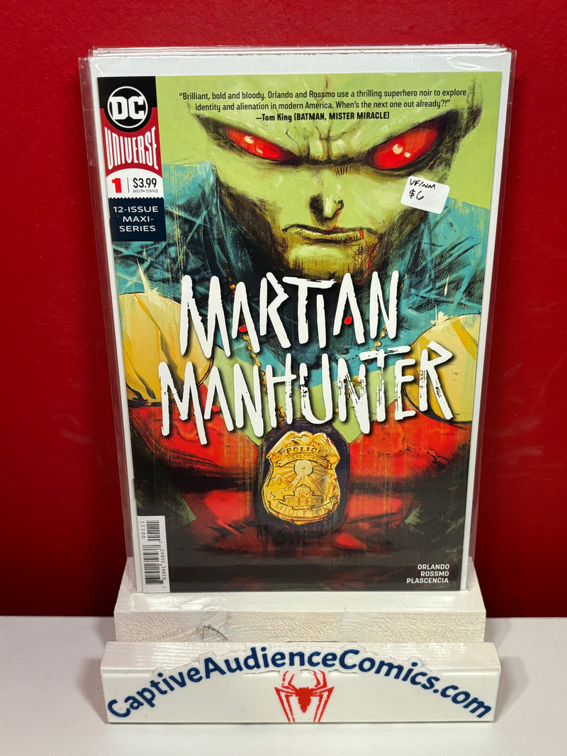 Martian Manhunter, Vol. 5 #1 - VF/NM