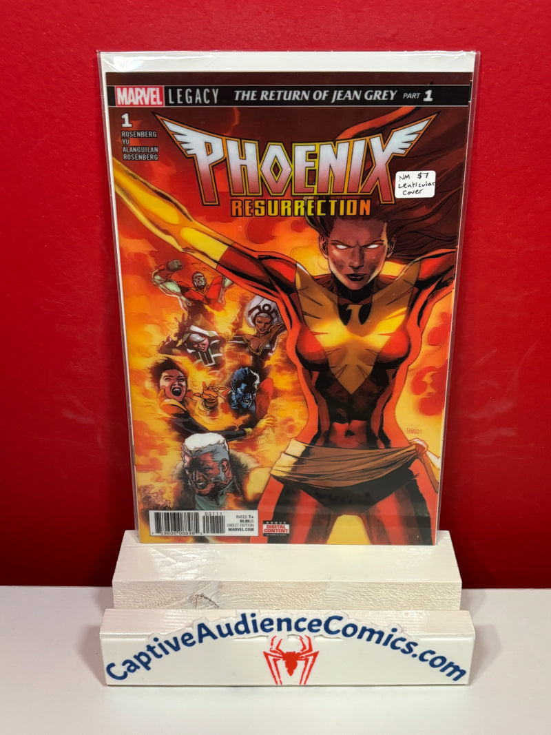 Phoenix Resurrection: The Return of Jean Grey #1 - Lenticular Cover - NM