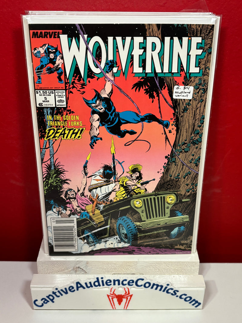 Wolverine, Vol. 2 #5 - Newsstand Variant - VF-