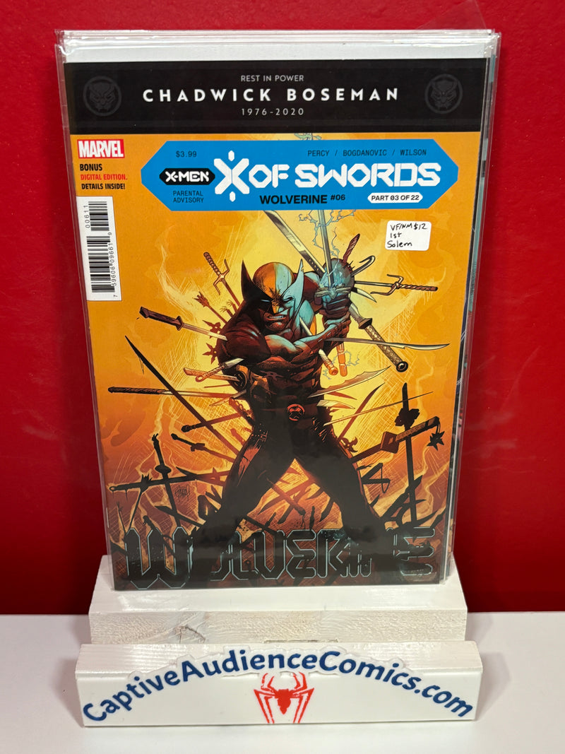 Wolverine, Vol. 7 #6 - 1st Solem - VF/NM