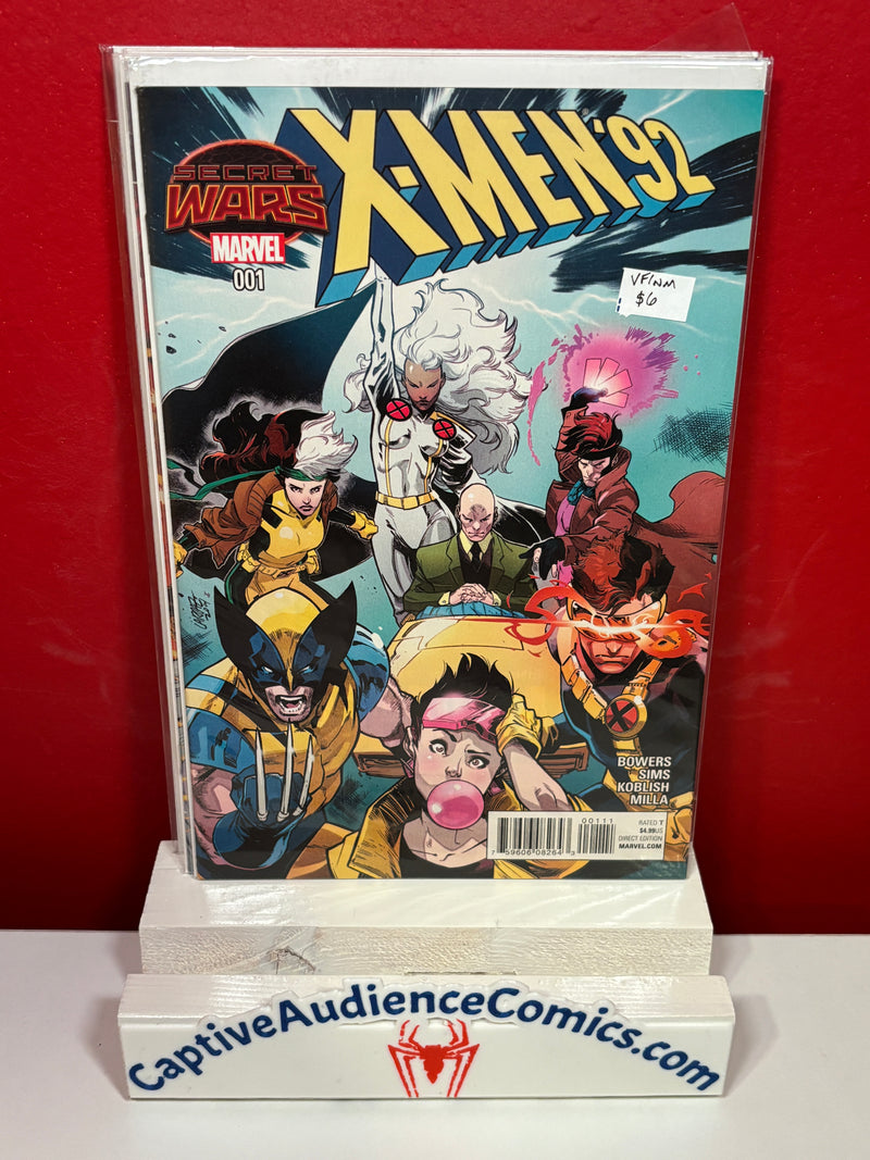 X-Men '92, Vol. 1 #1 - VF/NM