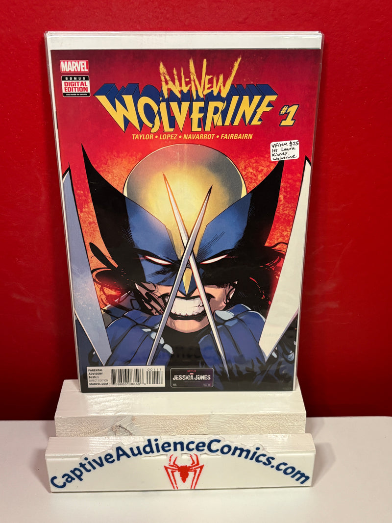 All-New Wolverine #1 - 1st Laura Kinney Wolverine - VF/NM