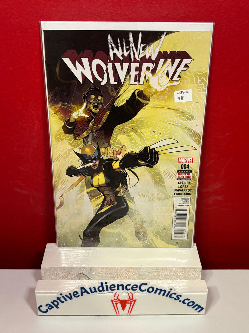 All-New Wolverine #4 - VF/NM