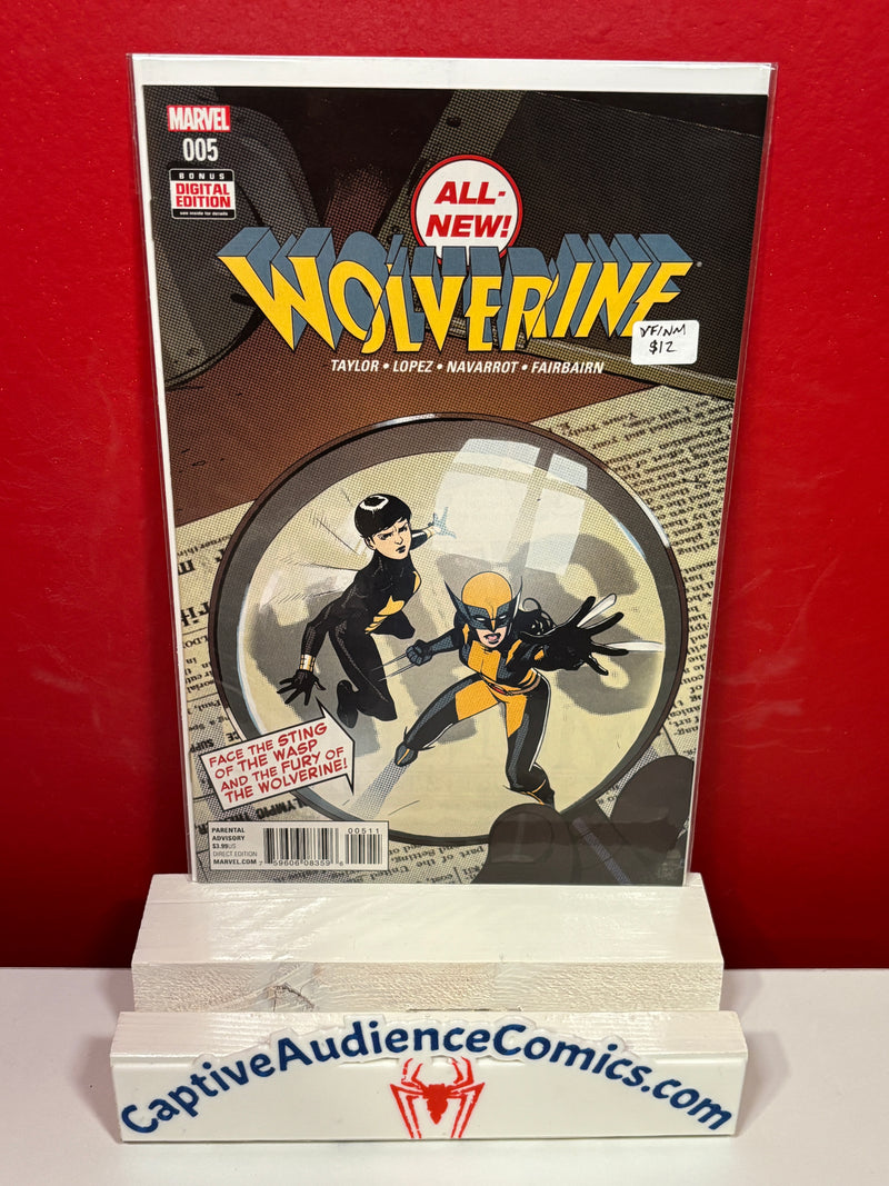 All-New Wolverine #5 - VF/NM