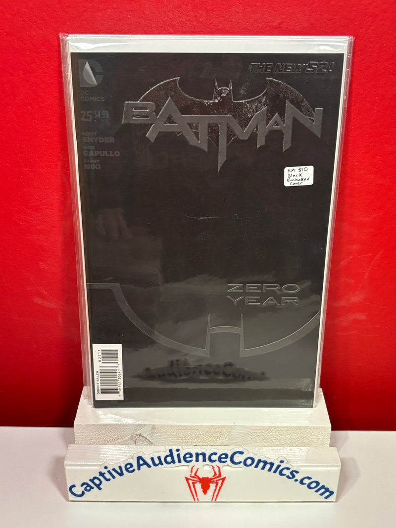 Batman, Vol. 2 #25 - Black Embossed Cover - NM