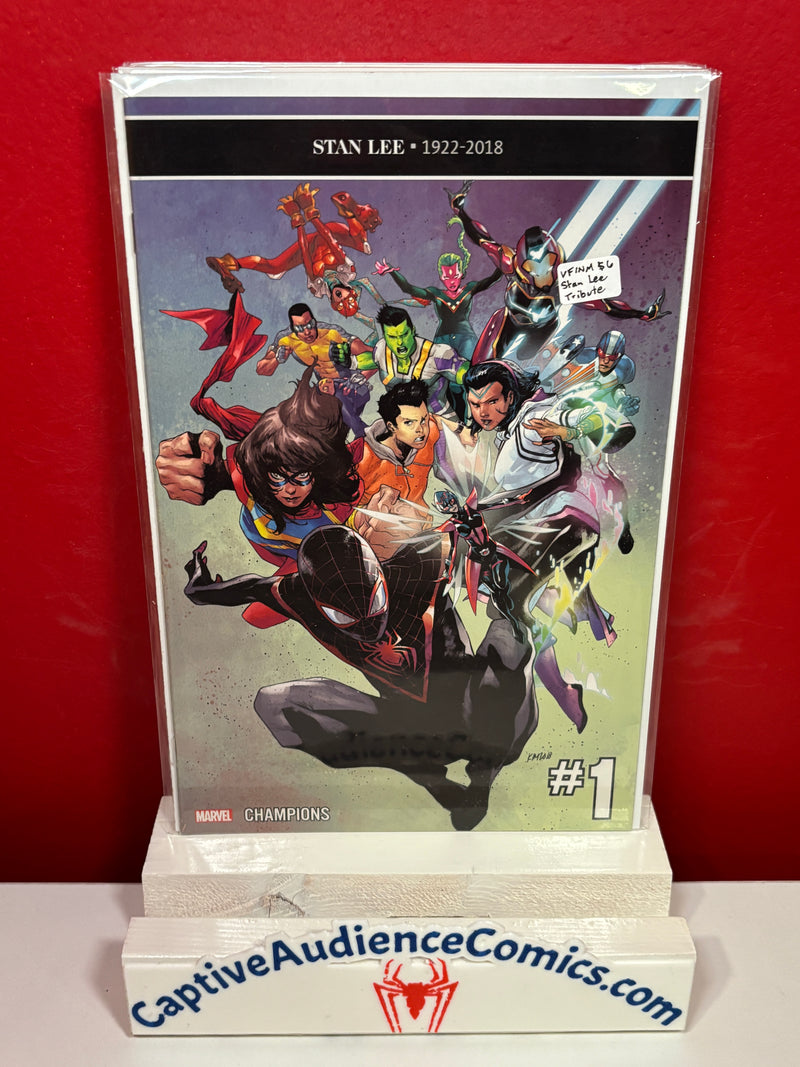 Champions, Vol. 3 #1 - Stan Lee Tribute - VF/NM