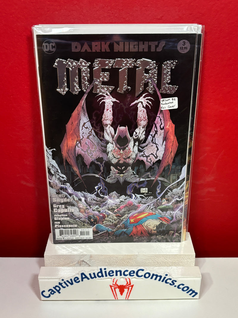 Dark Nights: Metal #3 - Embossed Foil Cover - VF/NM