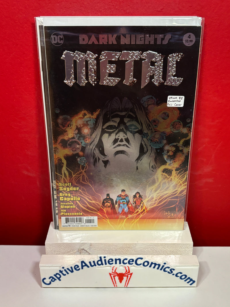 Dark Nights: Metal #4 - Embossed Foil Cover - VF/NM