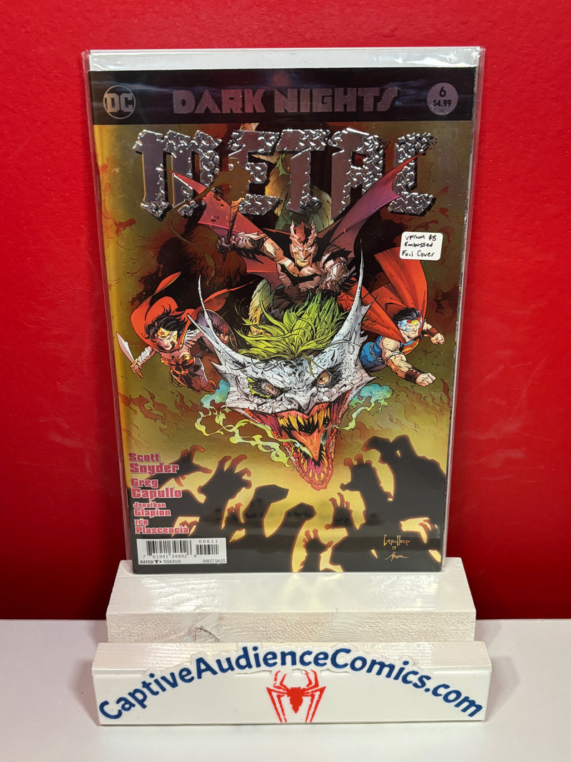 Dark Nights: Metal #6 - Embossed Foil Cover - VF/NM