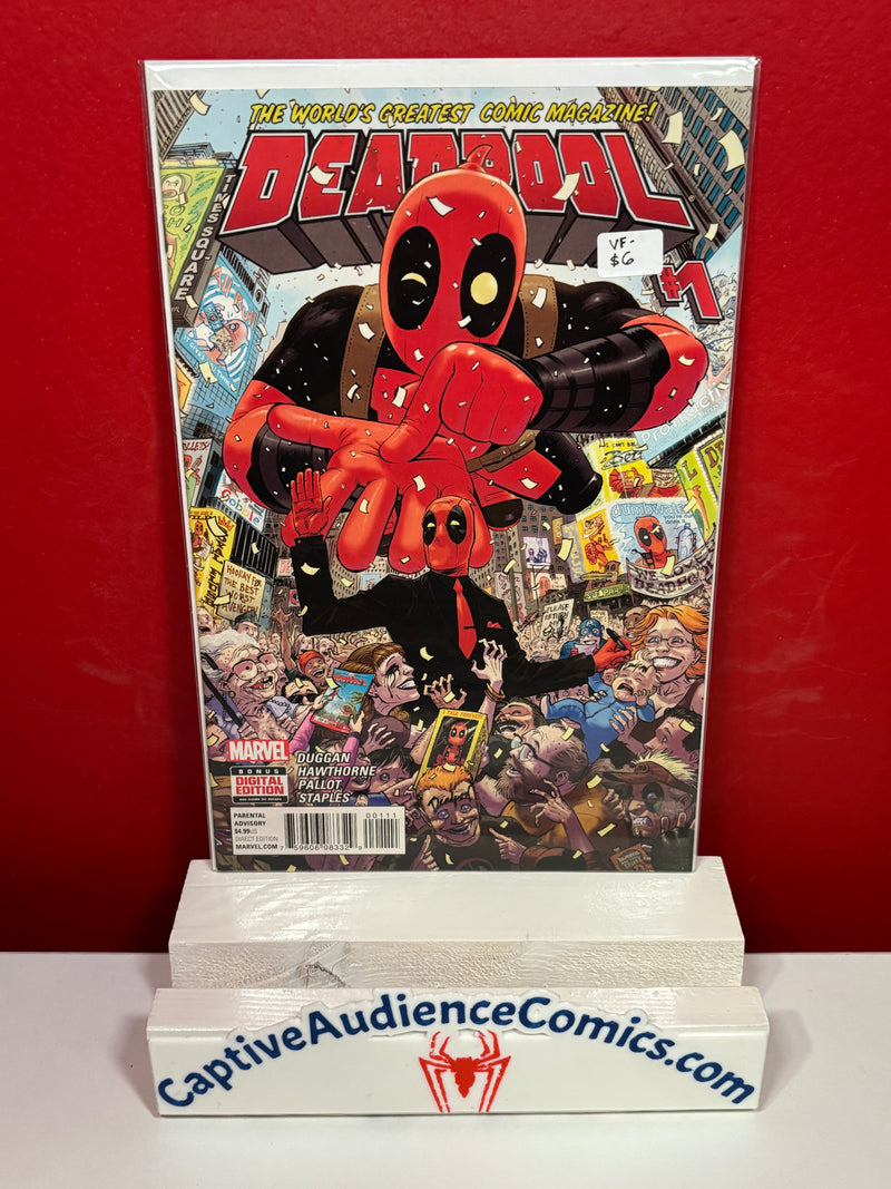 Deadpool, Vol. 5 #1 - VF-