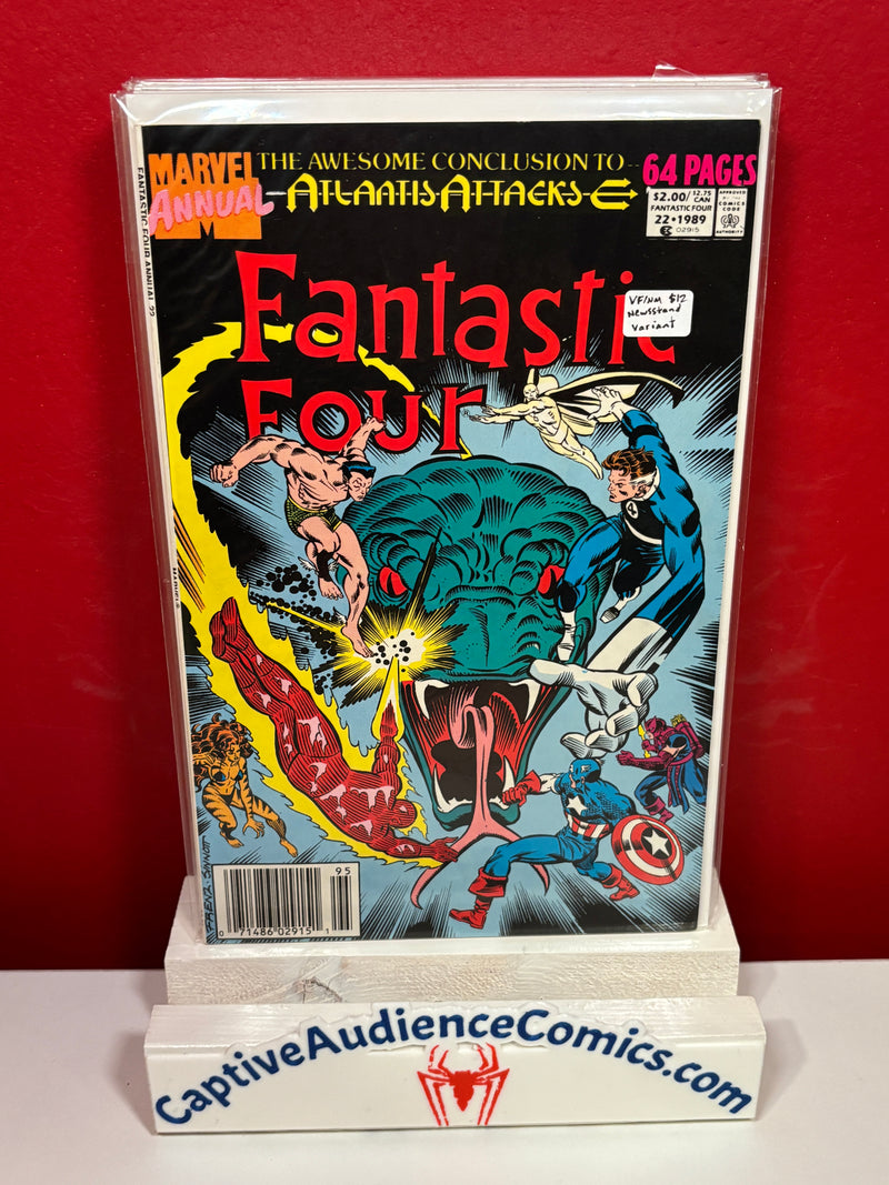 Fantastic Four, Vol. 1 Annual #22 - Newsstand Variant - VF/NM