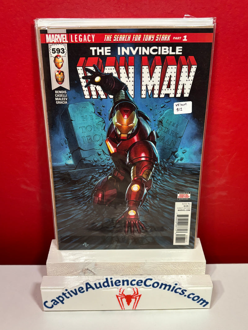Invincible Iron Man, Vol. 3 #593 - VF/NM