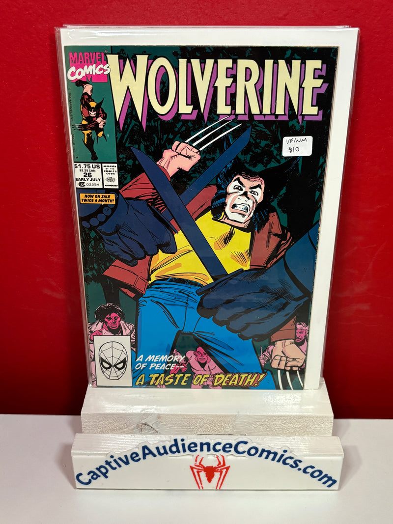 Wolverine, Vol. 2 #26 - VF/NM