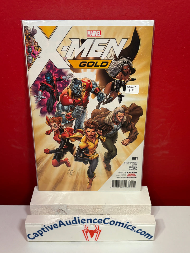 X-Men: Gold, Vol. 2 #1 - VF/NM