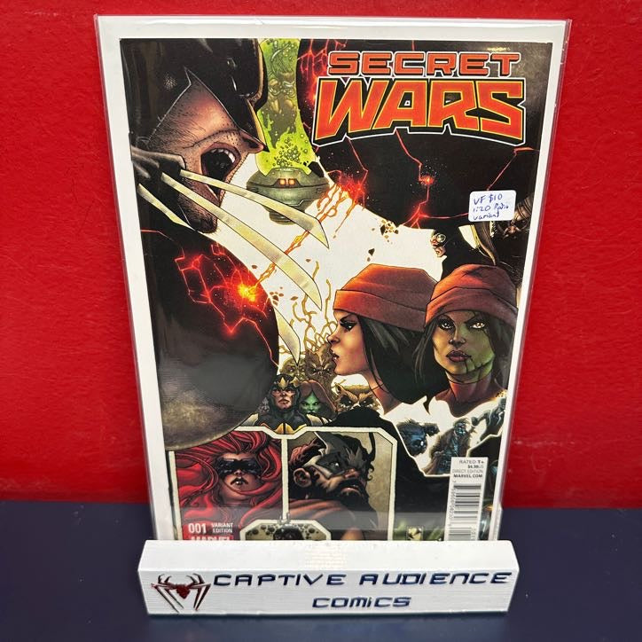 Secret Wars #1 - 1:20 Ratio Variant - VF