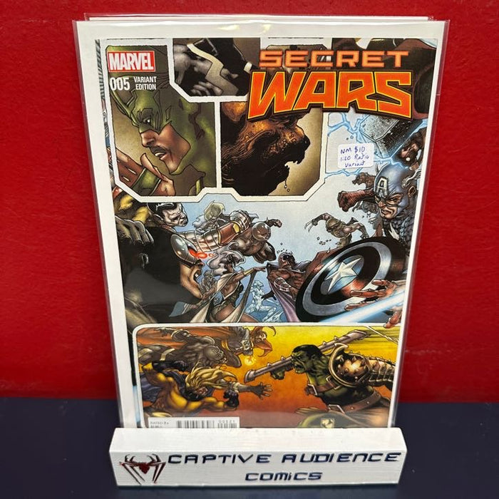 Secret Wars #5 - 1:20 Ratio Variant - NM