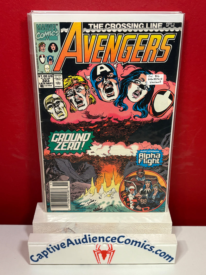 Avengers, The Vol. 1 #323 - Newsstand Variant - FN
