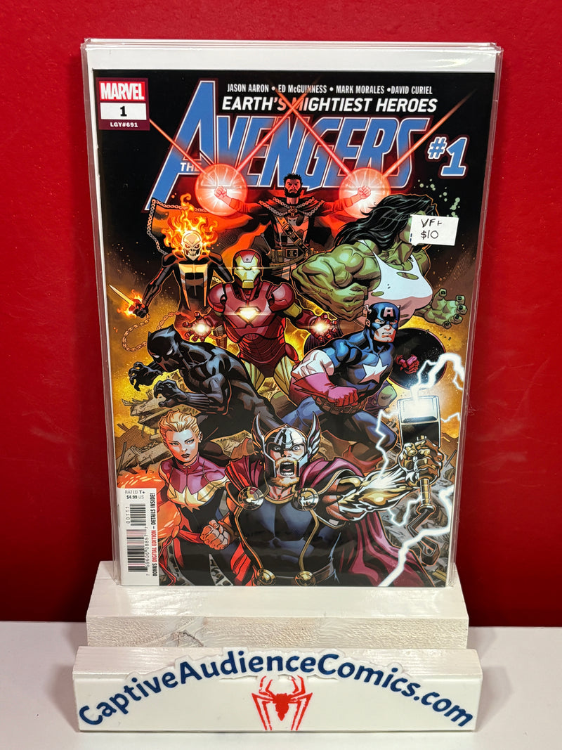 Avengers, Vol. 7 #1 - VF+