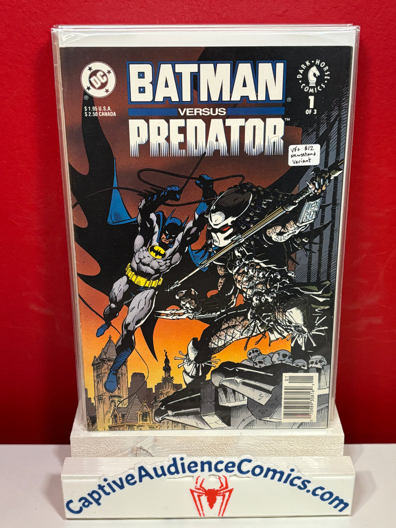 Batman versus Predator #1 - Newsstand Variant - VF+