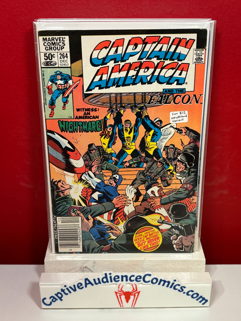 Captain America, Vol. 1 #264 - Newsstand Variant - FN+