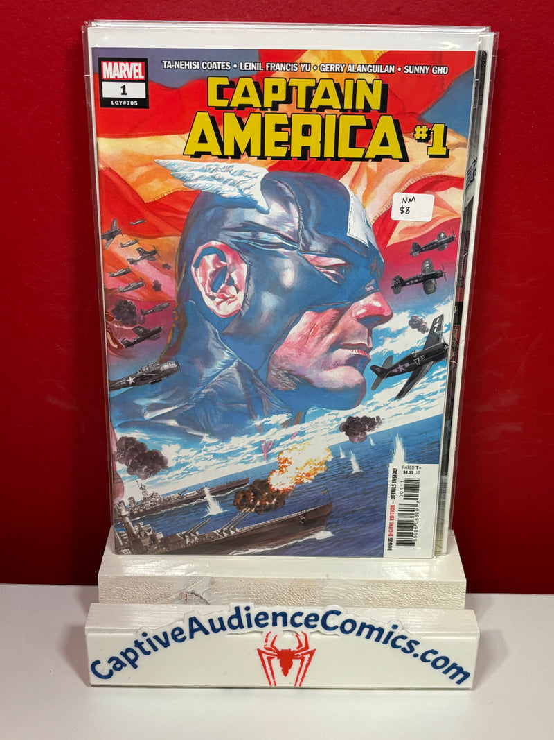 Captain America, Vol. 9 #1 - NM