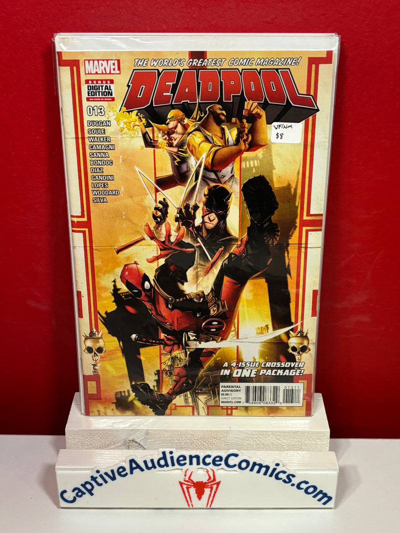 Deadpool, Vol. 9 #13 - VF/NM