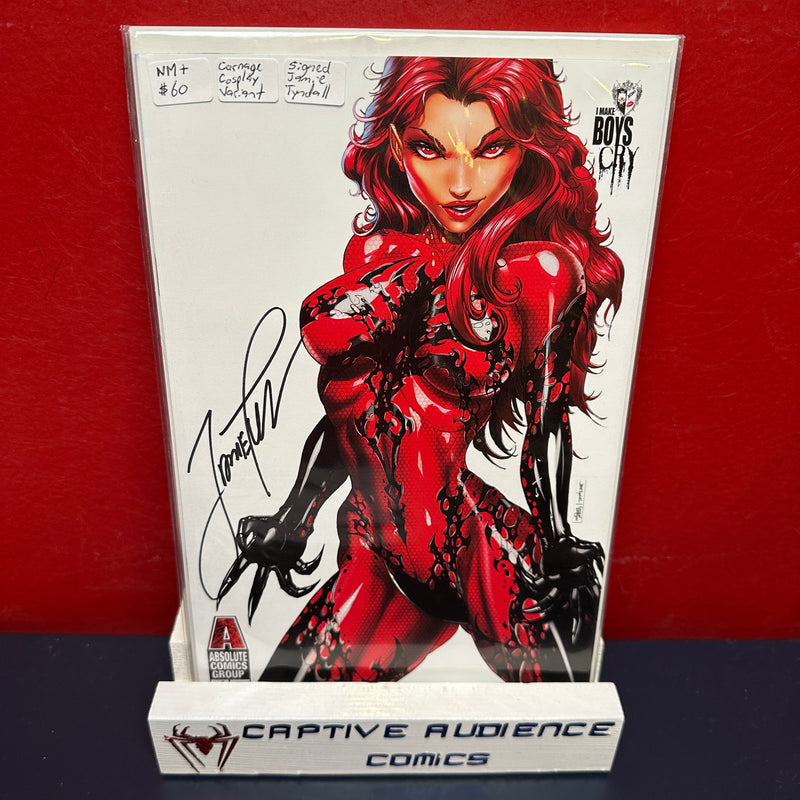 I Make Boys Cry #1 - Cosplay Variant Signed Jamie Tyndall - NM+