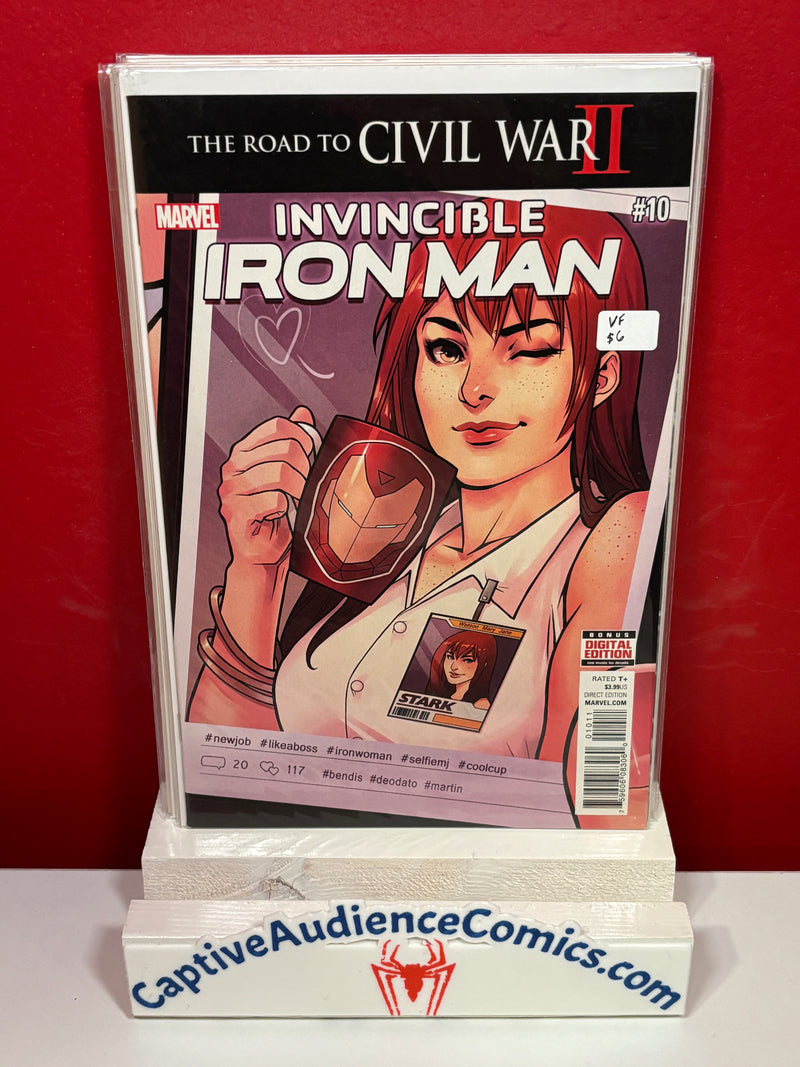 Invincible Iron Man, Vol. 2 #10 - VF