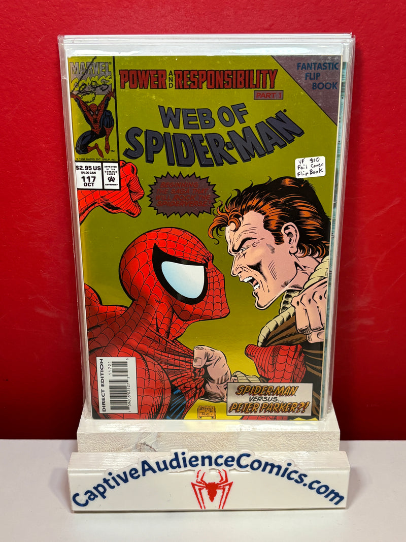 Web of Spider-Man, Vol. 1 #117 - Foil Cover Flip Book - VF