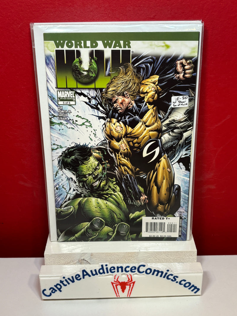 World War Hulk #5 - 1st Skaar Son of Hulk - VF-